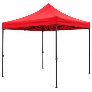red pop up gazebo tent 3x3 foldable waterproof outdoor canopy