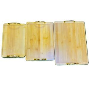 Here's everything — sharp, strong and professional: --- ## 📸 Caption > 🍽️ **Bamboo Serving Tray Set of 3** — Natural elegance meets everyday luxury. Gold handles. Three sizes. One stunning set. Shop now at Brightsky Homeware, Marabastad Pretoria. 📞 +27 67 255 0006 --- ## 📝 Product Description > Serve beautifully. The **Bamboo Serving Tray Set of 3** combines natural bamboo warmth with gold-finish handles — effortlessly stylish for any home, event or guest house. Three graduated sizes, built to impress. > > **Includes:** Small · Medium · Large · Gold handles · Natural bamboo finish > > **Perfect for:** Entertaining · Gifting · Weddings · Guest houses · Home décor --- ## 🏷️ Meta Description > Natural bamboo, gold handles, three sizes — one stunning set. Shop the Bamboo Serving Tray Set of 3 at Brightsky Homeware, Marabastad Pretoria. Wholesale prices. Nationwide delivery. --- ## 🔍 Top Keywords - Bamboo serving tray set of 3 South Africa - Wooden tray with gold handles wholesale Pretoria - Bamboo homeware wholesale Marabastad - Serving tray set for weddings South Africa --- ## 🖼️ Alt Text > `Bamboo serving tray set of 3 with gold handles small medium large - Brightsky Homeware Pretoria`