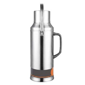 Stainless Steel Vacuum Flask keep drinks hot or cold South Africa silver with orange base