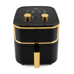 affordable air fryer SA ZALA electric air fryer black gold South Africa Bright Sky Online Shop oil free fryer SA